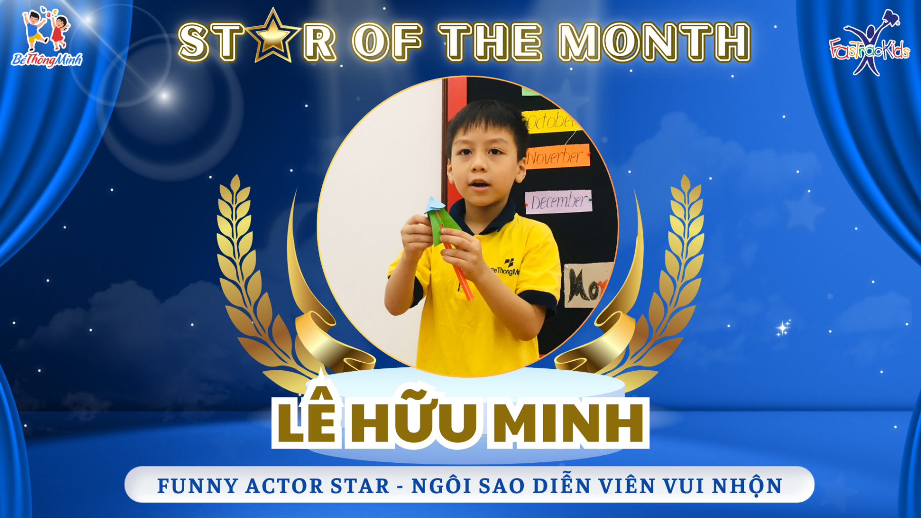 Funny Actor Star of the month May