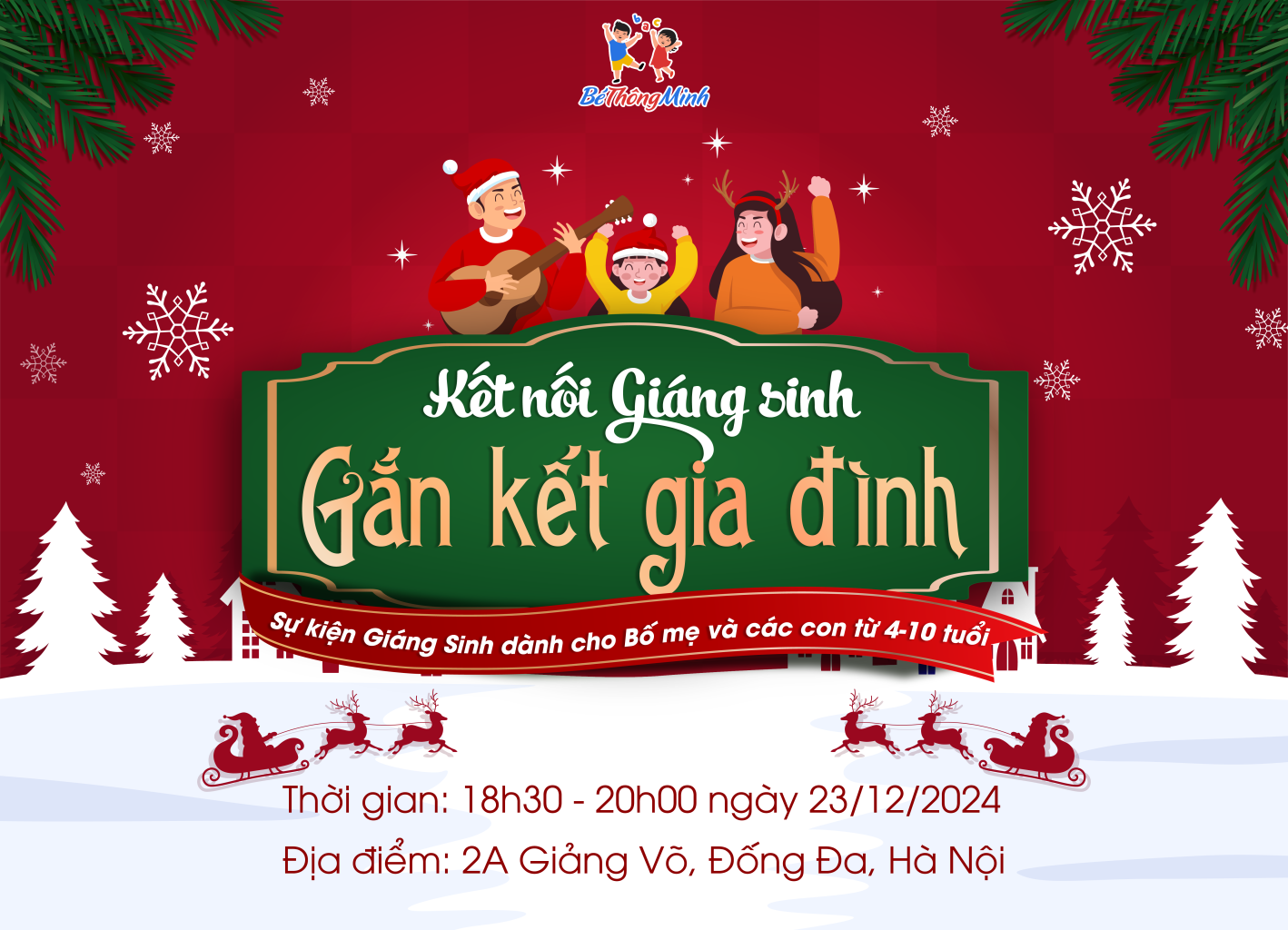 Sự kiện giáng sinh 2024