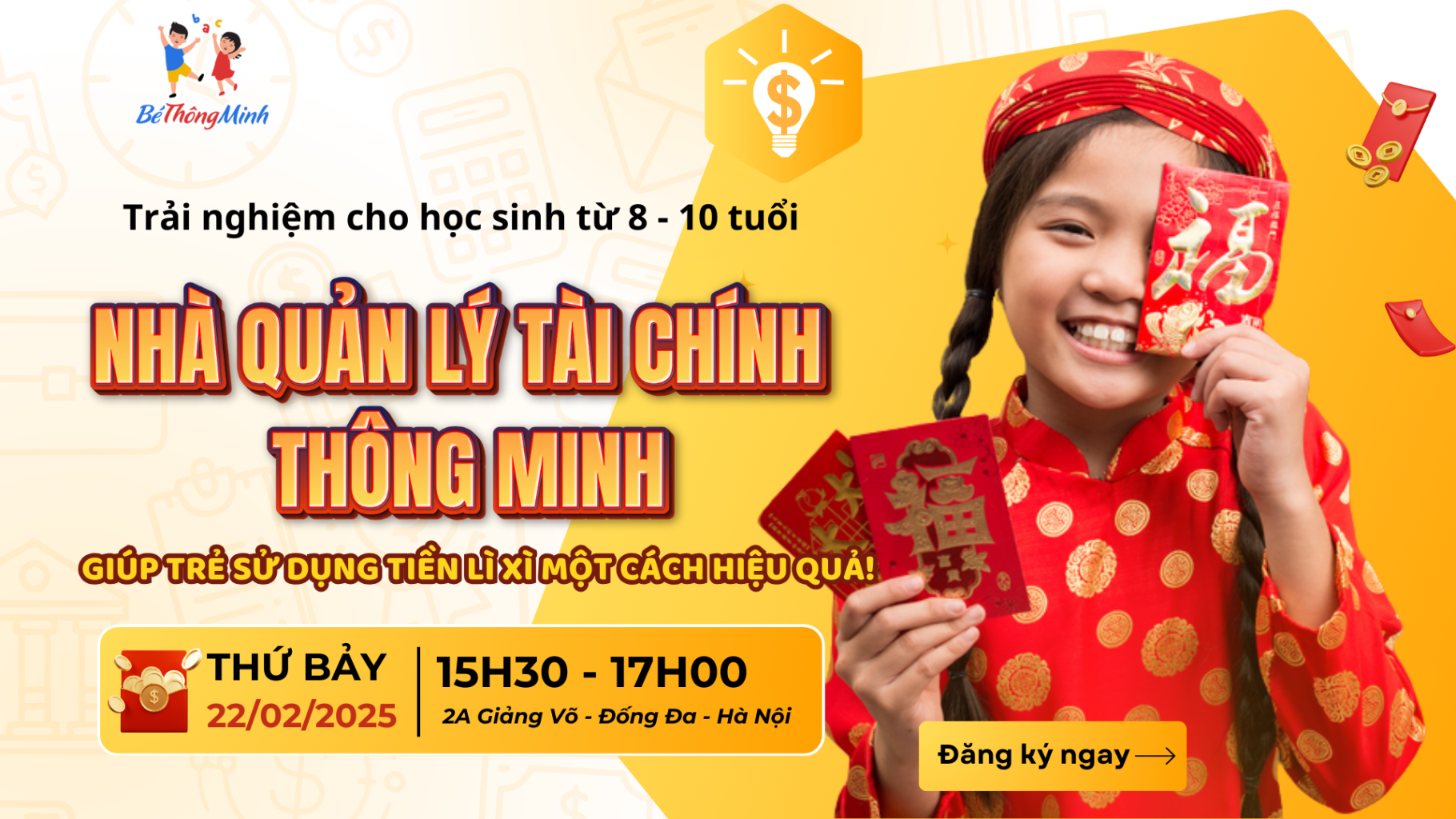 GIÚP TRẺ SỬ DỤNG TIỀN LÌ XÌ HIỆU QUẢ